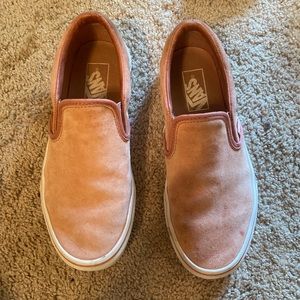 Size 7 limited edition pink vans